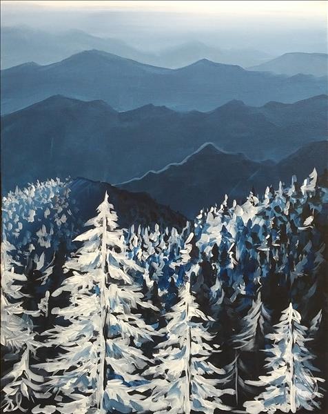 Smoky Mountains in Winter