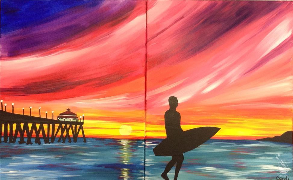 HB Sunset Surfer - Set