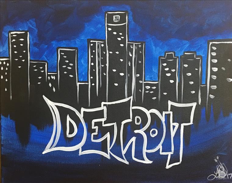 Paint Sip Wine Have Fun At Our Detroit MI Downtown Paint Studio 10036 W
