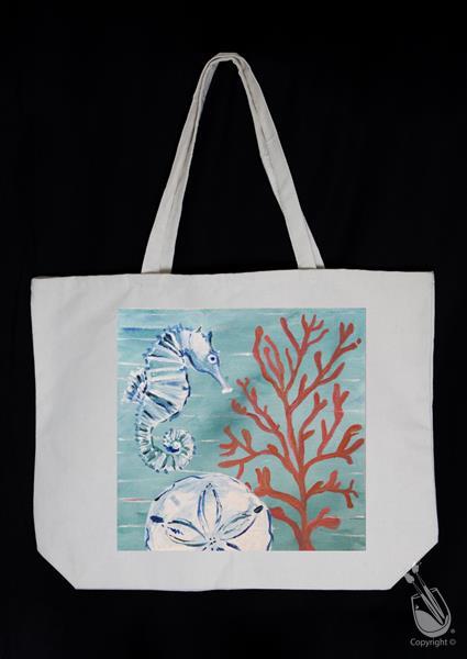 Pastel Beach Tote