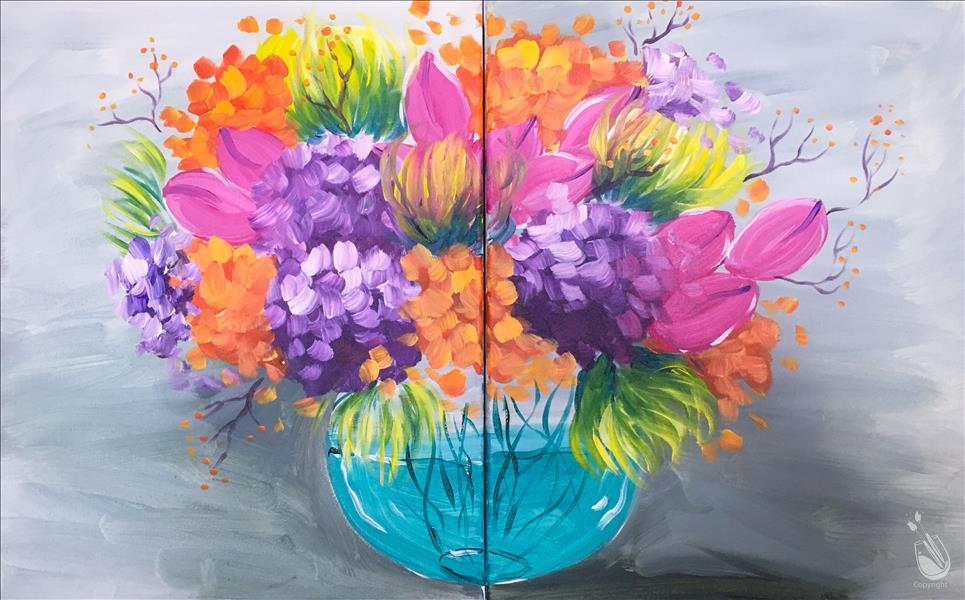 How to Paint B.Y.O.B. Pastel Petals - Set - DATE NIGHT.