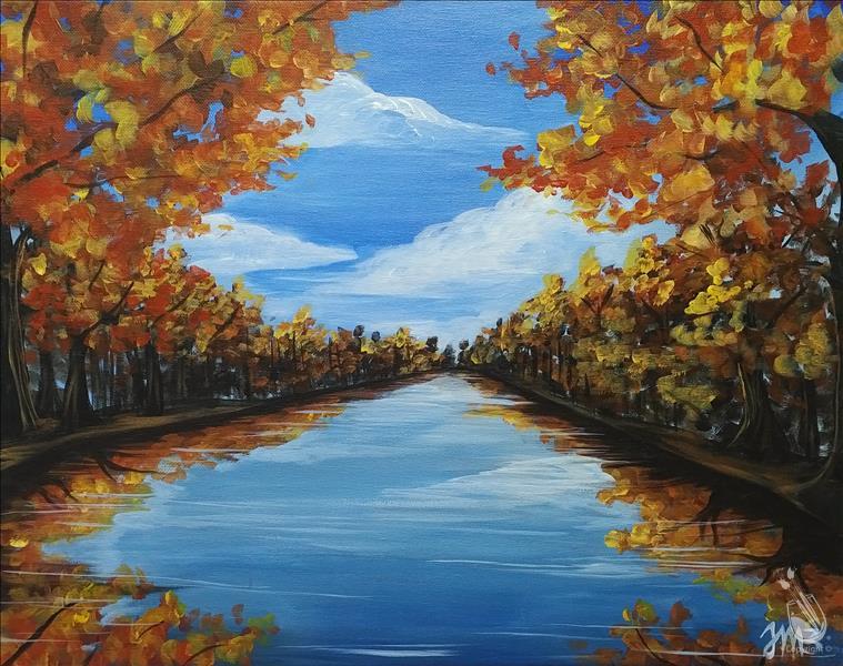 NEW ART! "Fall River" Ages 18+ Welcome