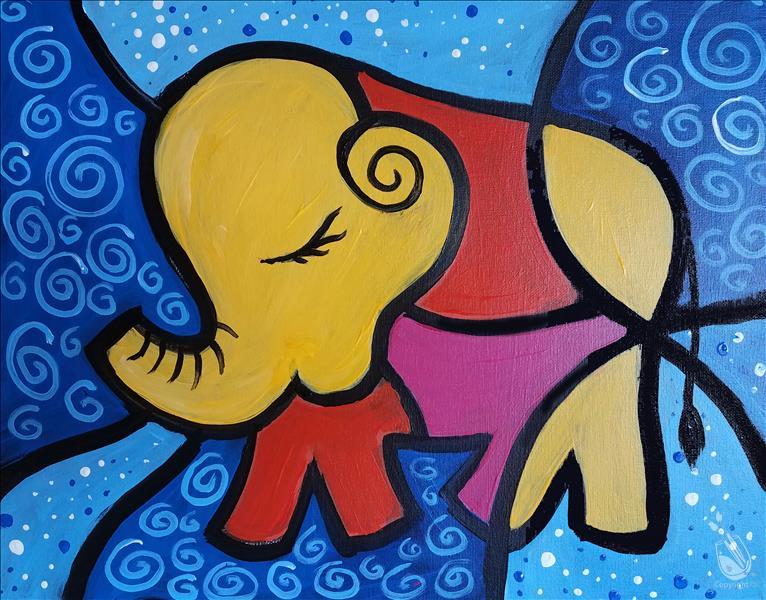 Twist Kids Camp: Pop Art Elephant
