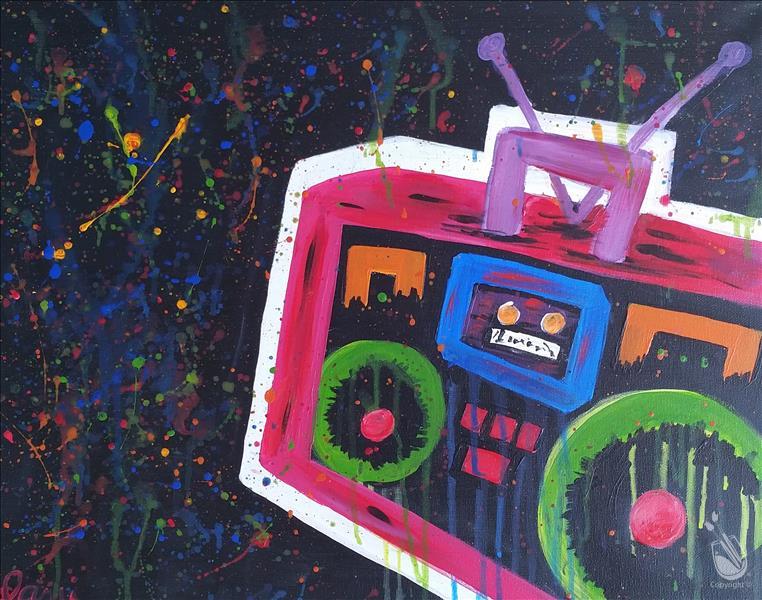 How to Paint Trivia Night - All About 80's Music Baby