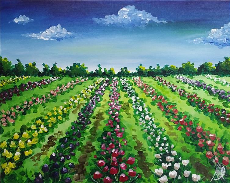How to Paint Tulip Time