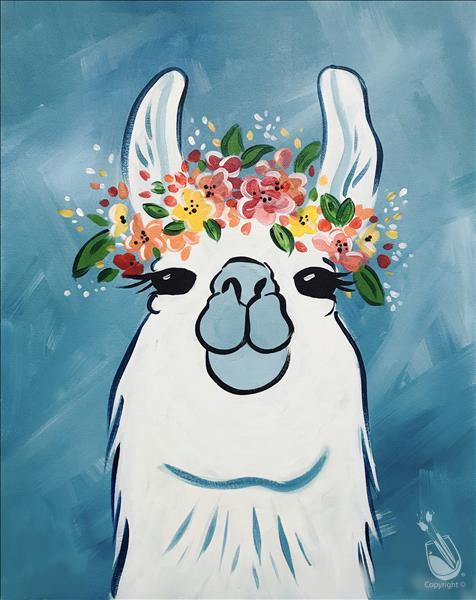 FLOWER CROWN LLAMA**Public Family Event**