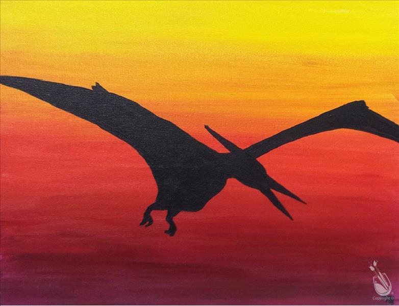 How to Paint KIDS CAMP DAY 4: Pterodactyl