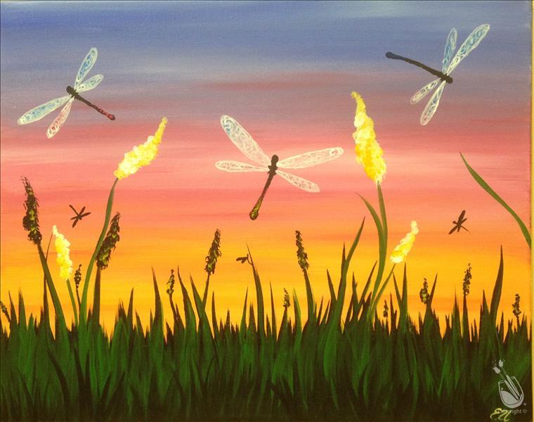 Wildlife Wednesday! Dragonfly Sunset
