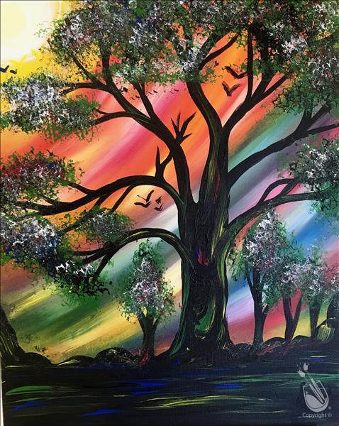 **Beauty in the Forest** Paint N Sip pARTy