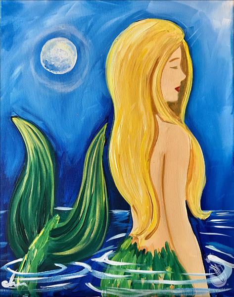 Mysterious Moon Maiden - Mermaid
