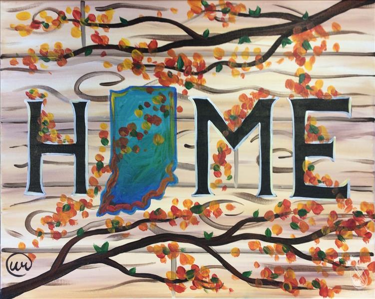 Home Sweet Indiana Fall