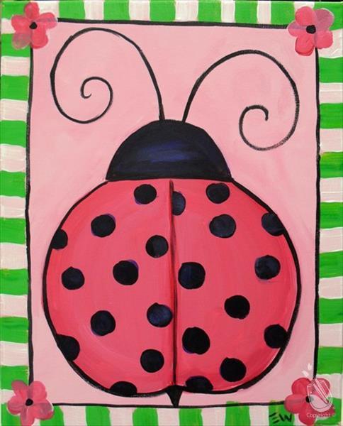 Lady Bug (11 x 14 Canvas) - Ages 6+