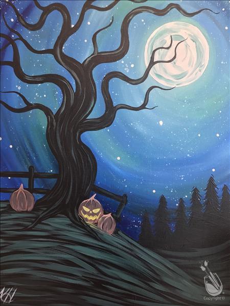October's Midnight Tree **Add A DIY Candle**