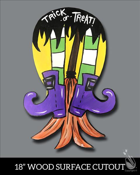 A Witch's Treat Cutout