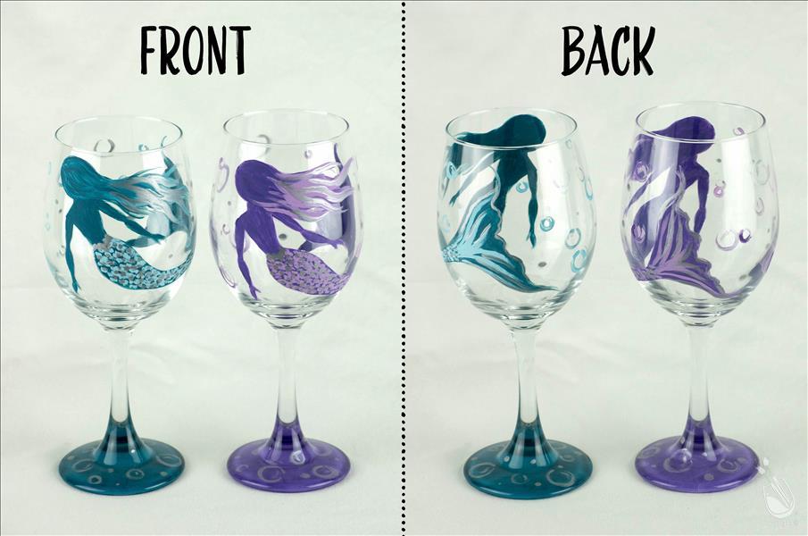 PUBLIC:  Wineglass Wednesday! Mermaids (18+)