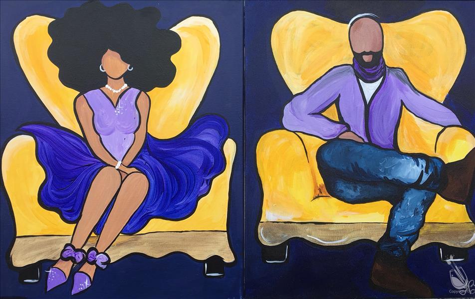 FRIDAY DATE NIGHT SIP & PAINT  - BOUJIE COUPLE