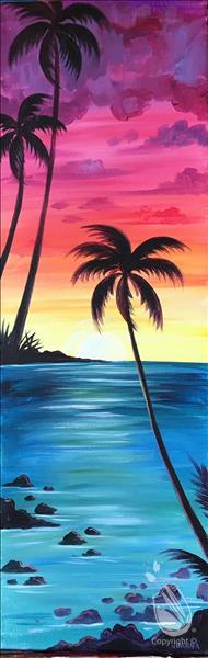 Blacklight Friday ~ Scenic Maui - Sunset