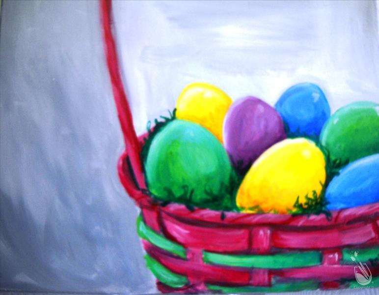 Easter Basket Sunday, March 31, 2013 Painting with a Twist