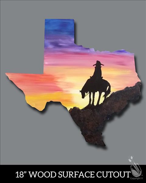 *Texas Cut Out* Sunset Ride