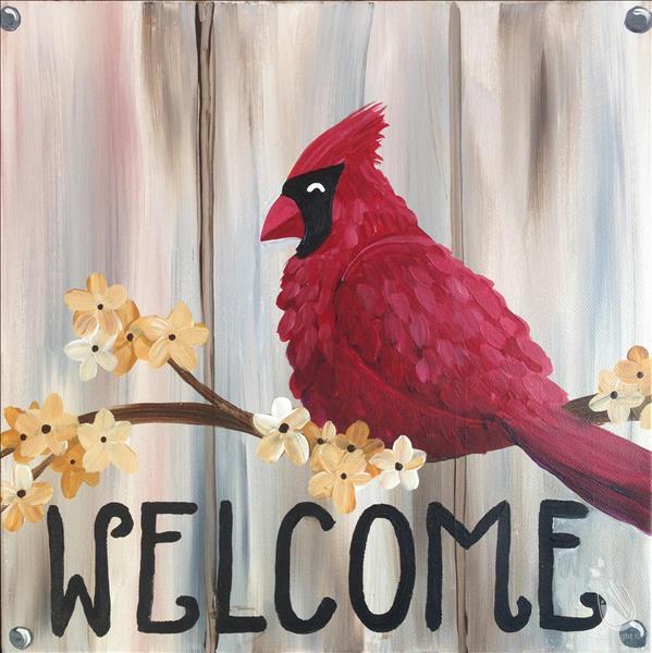 Mahogany Monday - Welcoming Cardinal
