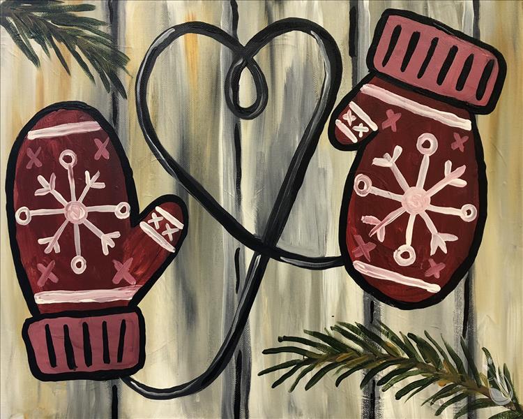 How to Paint Family Time -- It's Cold Outside