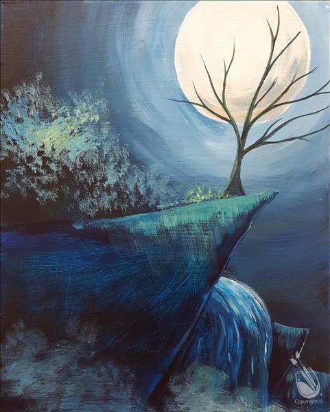 How to Paint Travel Lovers Tuesday - Celtic Moon of Ireland