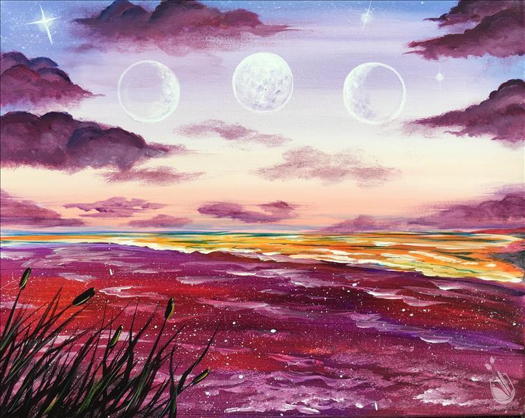 How to Paint Sands of Time Supermoon