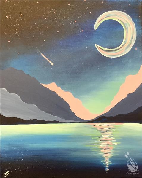 BLACKLIGHT Unicorn Moon