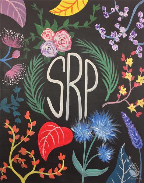 Floral Bliss Monogram