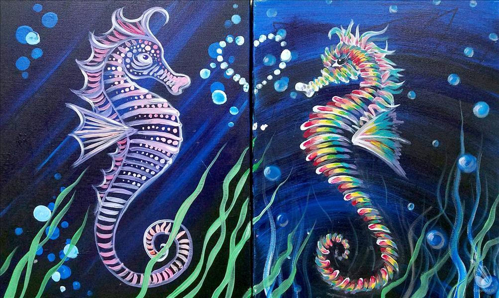 Seahorses in Love - Set