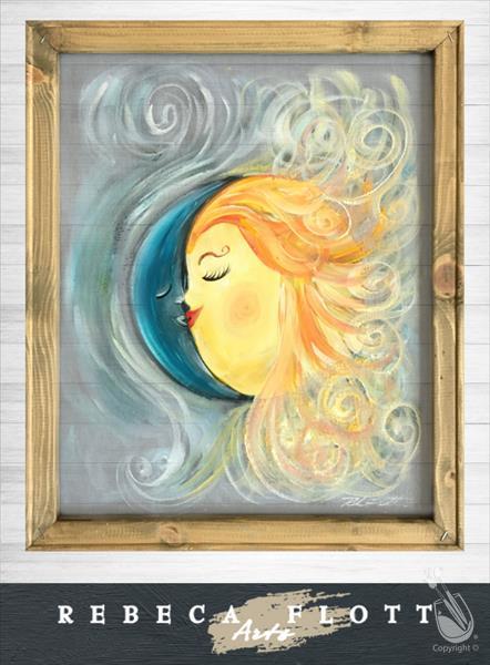 Rebeca Flott Arts - The Moon and The Sun