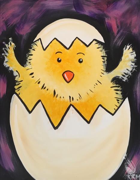 Baby Chick - Smaller canvas (Age 7+)