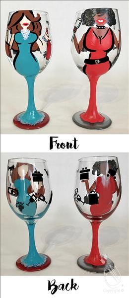 2 Things Girls Love - Glassware Set
