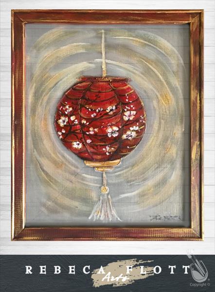 Rebeca Flott Arts - The Chinese Red Lantern