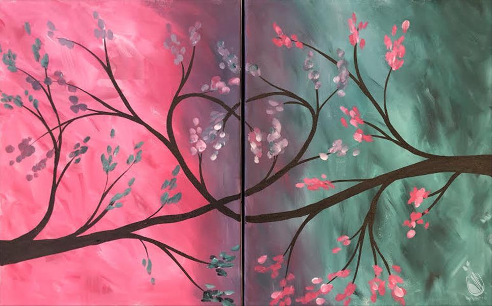 FAMILY FRIENDLY DIPTYCH~Tree of Love~PUBLIC PARTY!