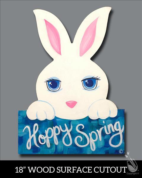 Hoppy Spring Cutout