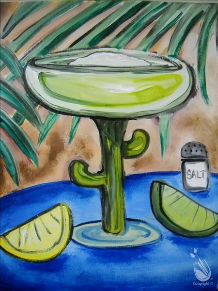 How to Paint Margarita Time