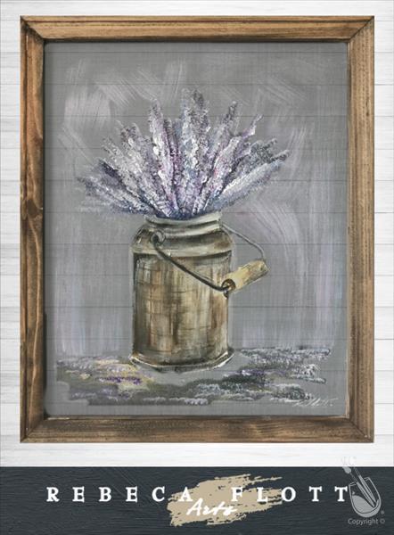 Rebeca Flott Arts - Keep Calm and Carry Lavender