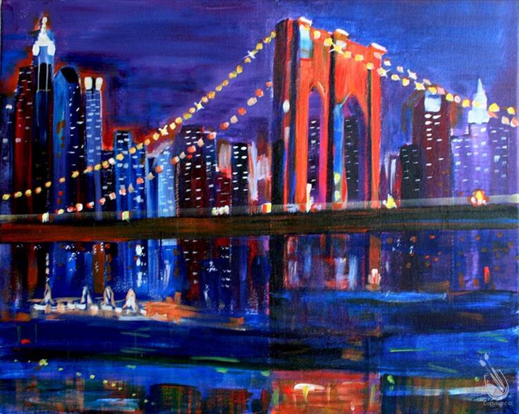 New York Skyline Single Canvas