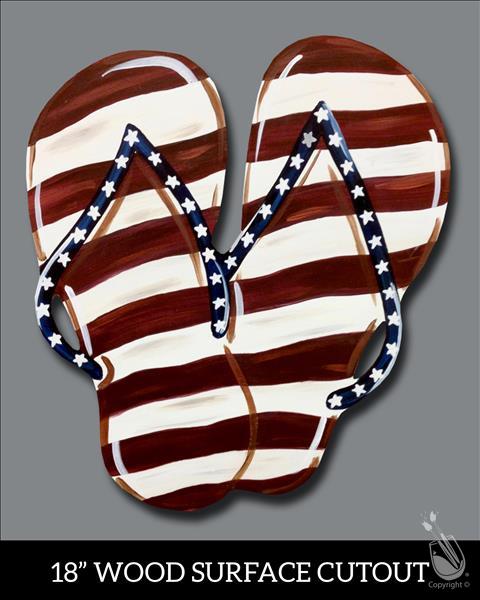 Beach Town USA Cutout