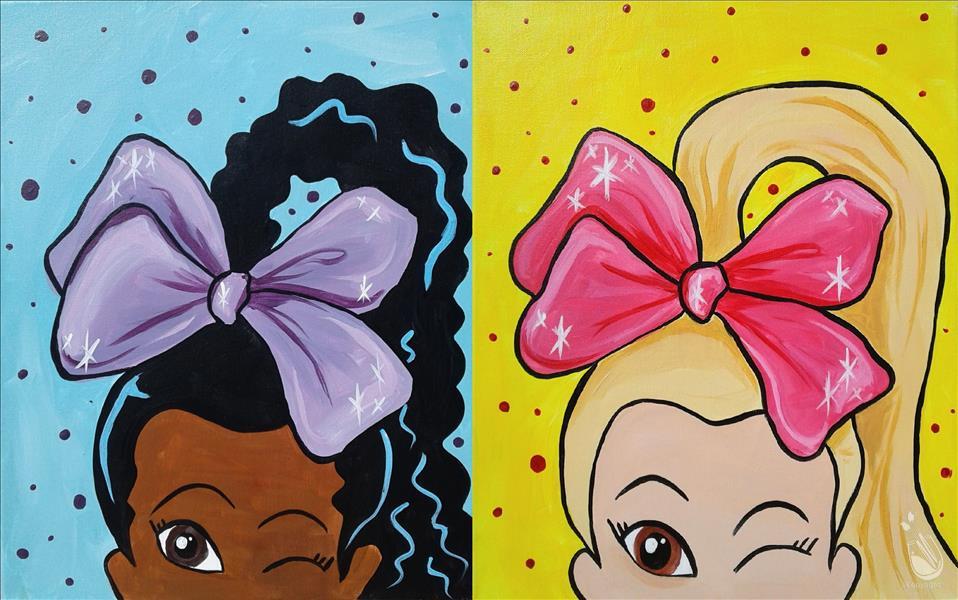 How to Paint KIDS CAMP: Choose Your Pretty Bow (Ages 7+)