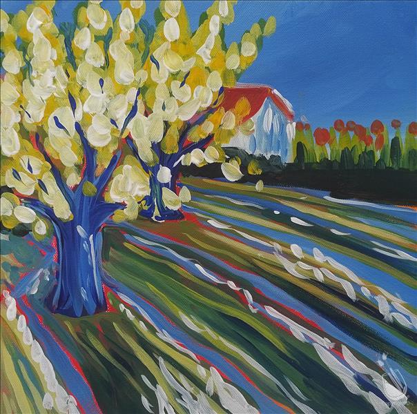 Pretty Peach Trees