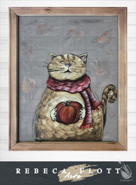 Rebeca Flott Arts - Cozy Cat
