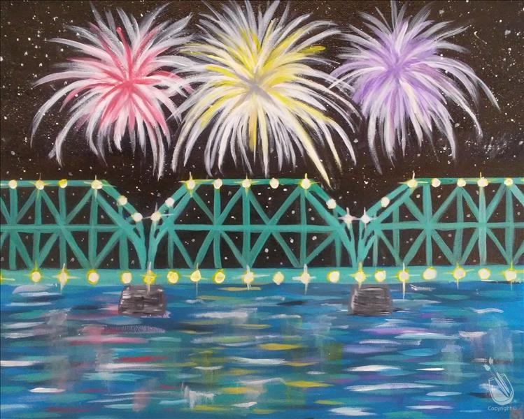 Fireworks over Walnut
