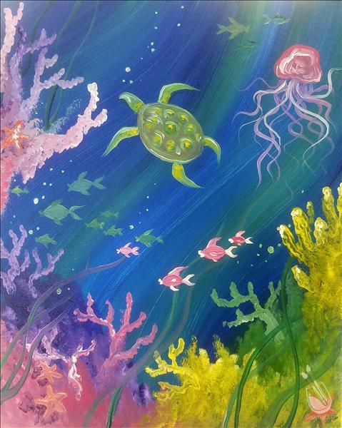 KIDS CAMP DAY 4 ~ Colorful Coral