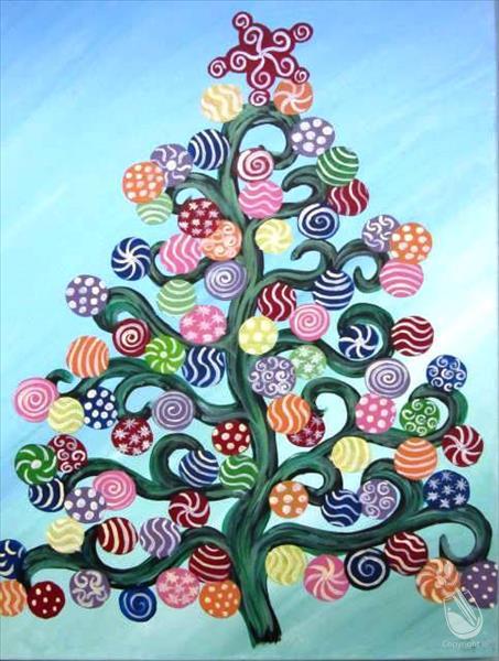 Whimsy Christmas Tree... SOLD OUT - Friday, November 9, 2012 - Painting ...