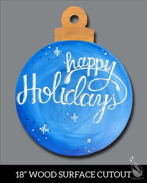 $25!!!! Holiday Ornament Cutout