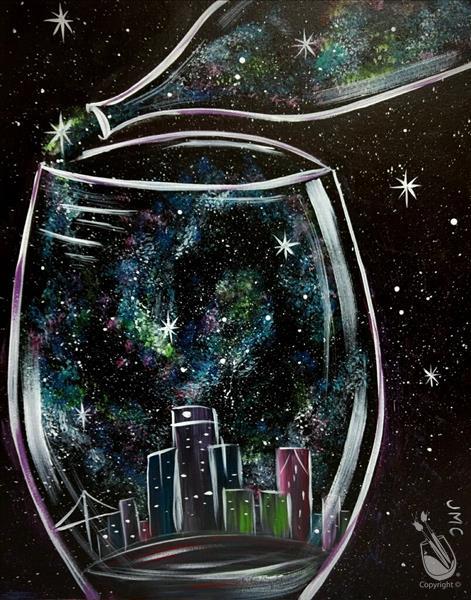 Galaxy Pour in the City