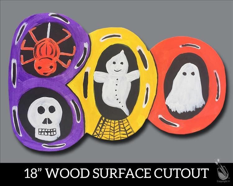 All Ages Class - BOO Cutout