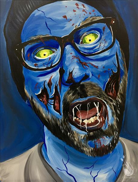 Zombie Portrait Paint Night @ Brass Brewery